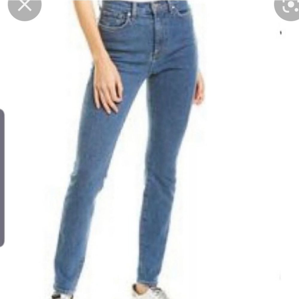 Baldwin Ankle medium wash jeans sz 26